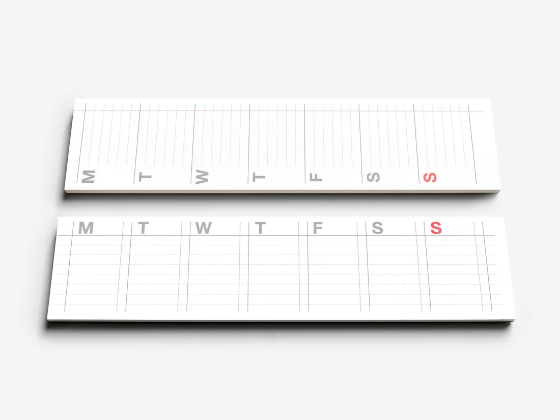 SCHEDULE STICKY NOTES